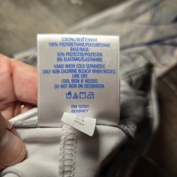 Justice Girls Black Stretch‎ Leggings Size 10. In great condition - Picture 10 of 10